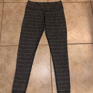 Grey Leggings Patterned